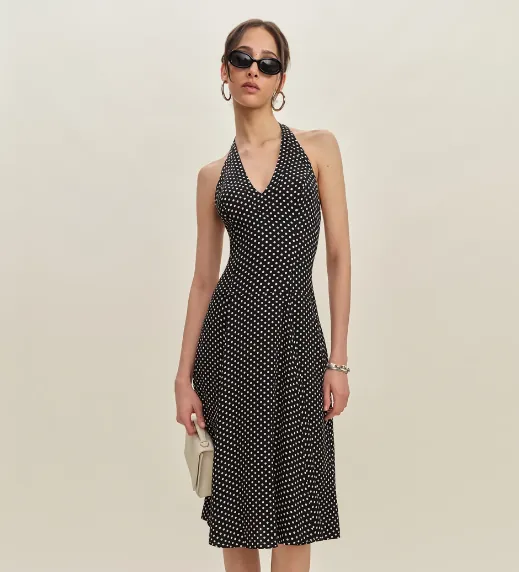 Caviar Dot Sofia Dress